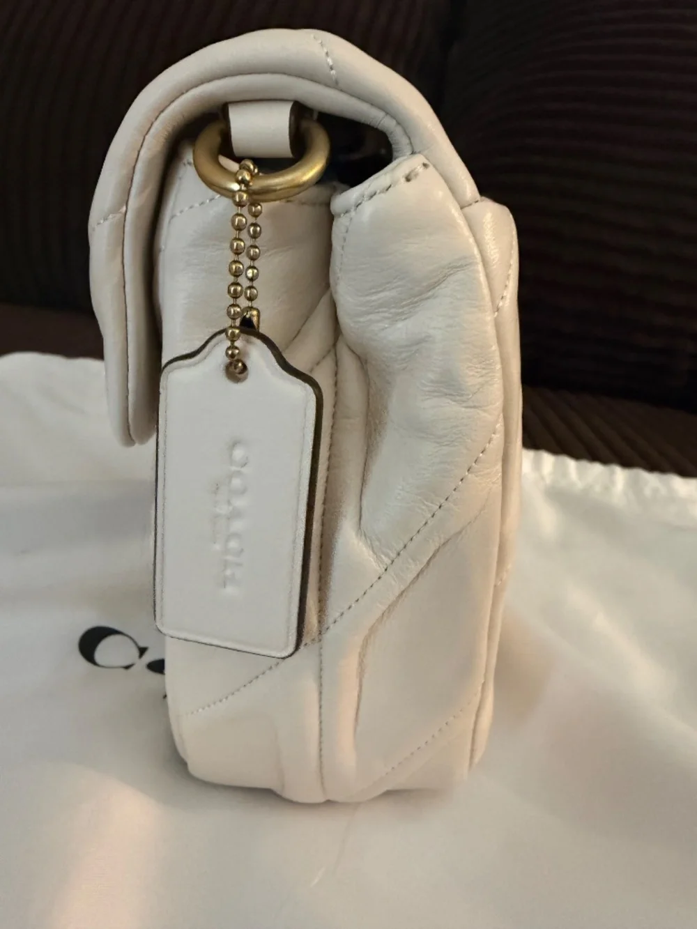 Coach nappa leather